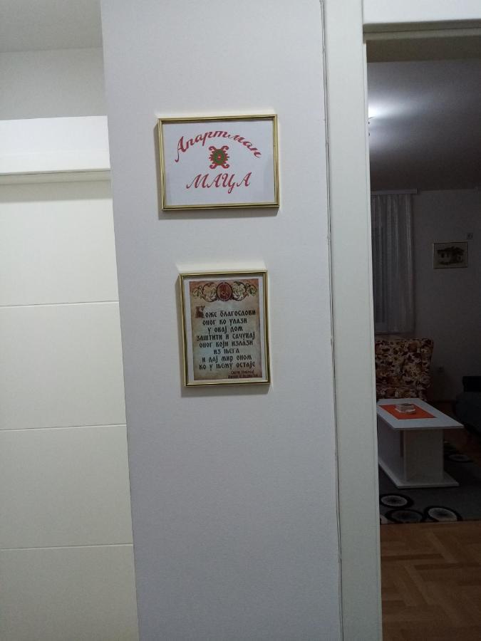 Apartman Maca Pirot Eksteriør billede